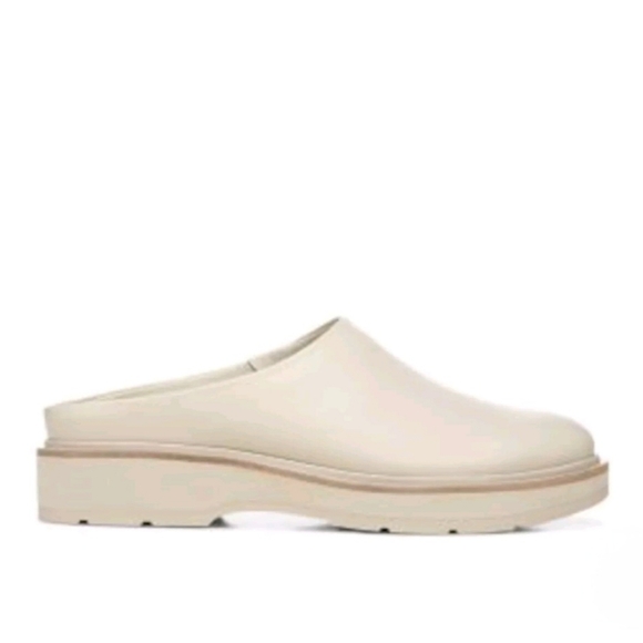 NIB Vince Graham Leather Platform Clog. Size 7.5 - Picture 4 of 12